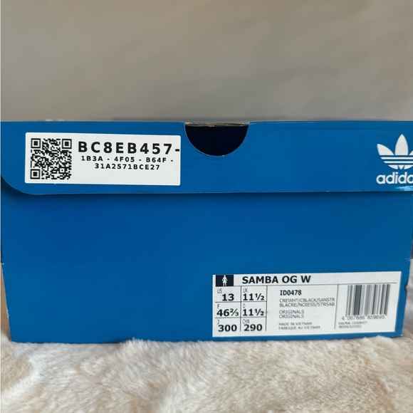 Adidas Samba OG Cream White Sand Strata Women’s size 13/Mens size 11 - Picture 5 of 7